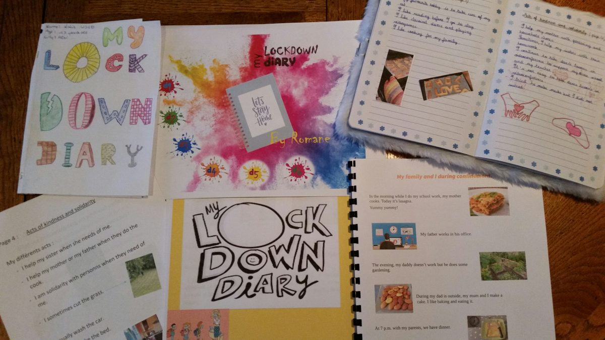 My Lockdown Diary. Carnet de bord du confinement • Collège Bon Sauveur